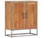 Buffet 65 X 30 X 75 Cm Bois D'acacia Massif