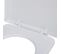 Sièges De Toilette Avec Couvercles 2 PCs Plastique Blanc