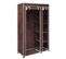 Garde-robe Tissu Marron