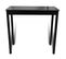 Table De Bar Noir Mdf 115 X 55 X 107 Cm