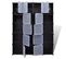 Armoire Modulaire 14 Compartiments Noir Et Blanc 37x146x180,5cm