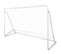 Cage De But De Football 240x90x150 Cm Acier