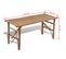 Banc De Jardin Pliable 118 Cm Bambou