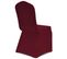 Housse De Chaise Extensible 4 PCs Bordeaux