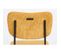 Benson - Chaise De Repas Velours Jaune