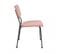 Benson - Chaise De Repas Velours  Rose