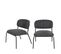 2 Chaises Lounge Pieds Noirs