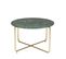 Timpa - Table Basse En Marbre Ø70cm - Couleur - Vert