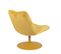 Bubba - Fauteuil Lounge En Velours Jaune