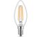 Ampoule LED Equivalent 60w E14 Blanc Chaud Non Dimmable, Verre