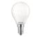 Ampoule LED sphérique E14 PHILIPS EQ40W blanc froid