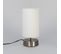 Lampe De Table Moderne Blanche Ronde 12 Cm Dimmable - Milo 2