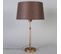 Lampe De Table Bronze Avec Abat-jour Marron 35 Cm Réglable - Parte