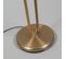 Lampadaire Moderne En Bronze Avec Lampe De Lecture Avec LED - Eva