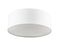 Plafonnier Blanc 30 Cm Avec LED - Drum LED