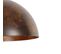 Suspension Industrielle Marron Rouille 35 Cm - Magna Classic