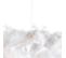 Lampe Suspendue Country Blanc - Plume