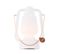 Lampe De Table Rechargeable 30 Cm Ip44 Blanche - Storm Small