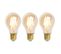 Lot De 3 Lampes LED E27 Dimmables Goldline 5w 380 Lm 2200k