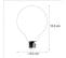 Lot De 5 Lampes LED Dimmables E27 G95 Or 5w 380 Lm 2200k