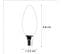 Ensemble De 5 Ampoules Bougies LED E14 2w 180 Lumens 2350k Non Dimmable