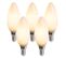 Ensemble De 5 Ampoules Bougies LED E14 2w 180 Lumens 2350k Non Dimmable