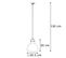 Lot De 2 Lampes Suspendues Country Gris - Dory