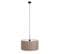 Lampe Suspendue Country Noire Avec Abat-jour Brun 50 Cm - Combi 1