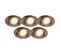 Ensemble De 5 Spots Encastrables Modernes En Bronze Avec LED Dimmable En 3 Étapes - Mio