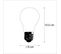 Ampoule à LED Dimmable E27 Verre Opale A60 7w 806 Lm 2700k