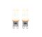 Lot De 2 Ampoules LED Dimmables G9 3w 280 Lm 2700k