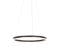 Suspension Design Noir 60cm Avec LED Et Gradateur - Anello