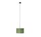 Suspension Avec Abat-jour En Velours Vert Et Or 35 Cm - Combi