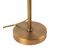 Lampe De Table En Bronze Avec Abat-jour En Lin Taupe 35cm - Parte
