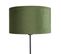 Lampadaire Noir Avec Abat-jour Velours Vert Avec Or 35 Cm - Parte