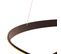 Suspension Moderne Noire 74 Cm Avec LED - Rowan