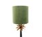 Lampe De Table Art Déco Avec Abat-jour En Velours Vert 25 Cm - Areka