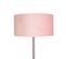 Lampadaire Acier Avec Abat-jour Rose 50 Cm - Simplo