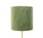 Lampe De Table Botanique En Laiton Avec Abat-jour Vert 25 Cm - Simplo