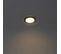 Plafonnier Noir 17 Cm Avec LED Dimmable En 3 Étapes Ip44 - Steve