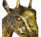 Applique Vintage En Laiton - Girafe