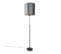 Lampadaire Abat-jour Noir Gris 40 Cm Orientable - Parte