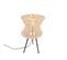 Lampe De Table Orientale Grise - Leonard