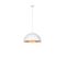 Suspension Industrielle Blanche/or 50 Cm - Magna Eco