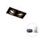 Spot Encastrable Intelligent Noir Trimless 2 Lumières Avec Wifi Gu10 - Oneon Honey