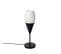 Lampe De Table Moderne Noire Avec Verre Opale - Drop