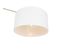 Lampadaire Moderne Doré Avec Abat-jour Blanc 50 Cm Orientable - Editeur