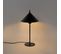 Lampe De Table Design Noire - Triangolo