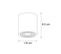 Spot De Salle De Bain Intelligent Noir Rond Ip44 Avec Wifi Gu10 - Capa