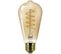 Ampoule LED Edison E27 - 25w Blanc Chaud Ambré - Compatible Variateur - Verre